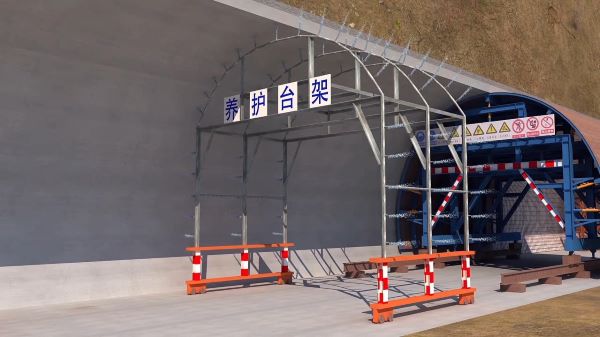 顺城区隧道施工动画制作公司 - 隧道施工工艺和施工方法 - 隧道施工汇报动画视频 - bim 工程施工动画